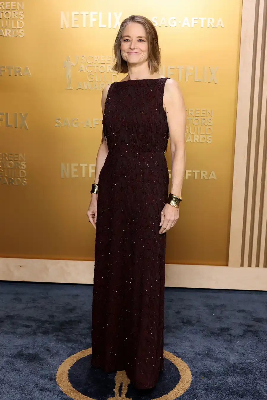 Jodie Foster Arrival Red Carpet 31st Annual Screen Actors Guild Awards 2025 SAG