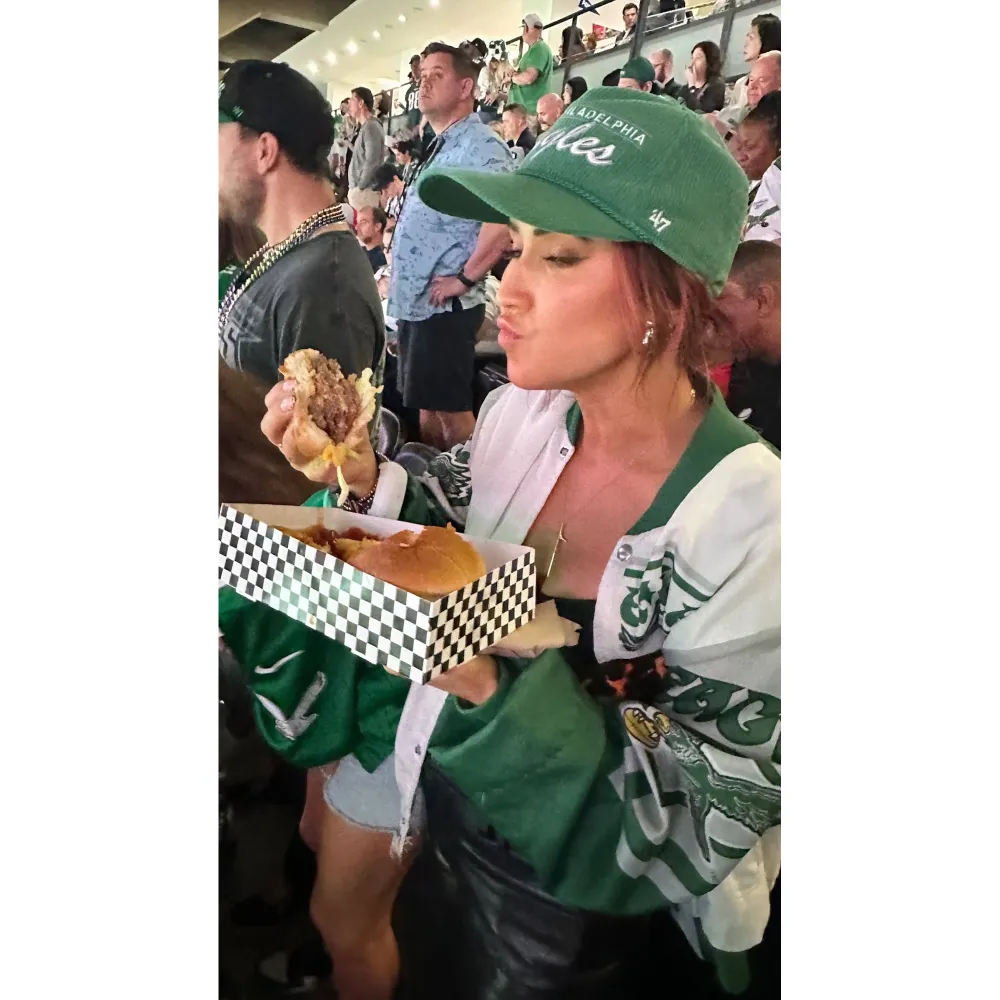 Joey Graziadei Kaitlyn Bristowe and More Bachelor Nation Stars at Super Bowl 2025