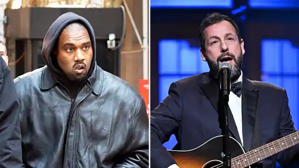 Kanye West Reacts to Adam Sandler Mentioning Him in SNL 50 Song