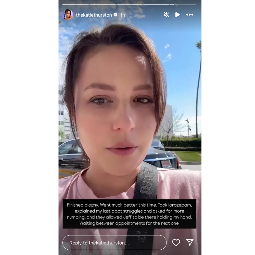 Katie Thurston Making Progress After Finishing Biopsy for Breast Cancer