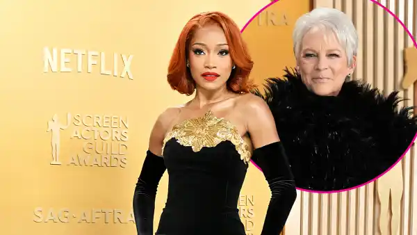 Keke Palmer Wore Jamie Lee Curtis Dress at 2025 SAG Awards