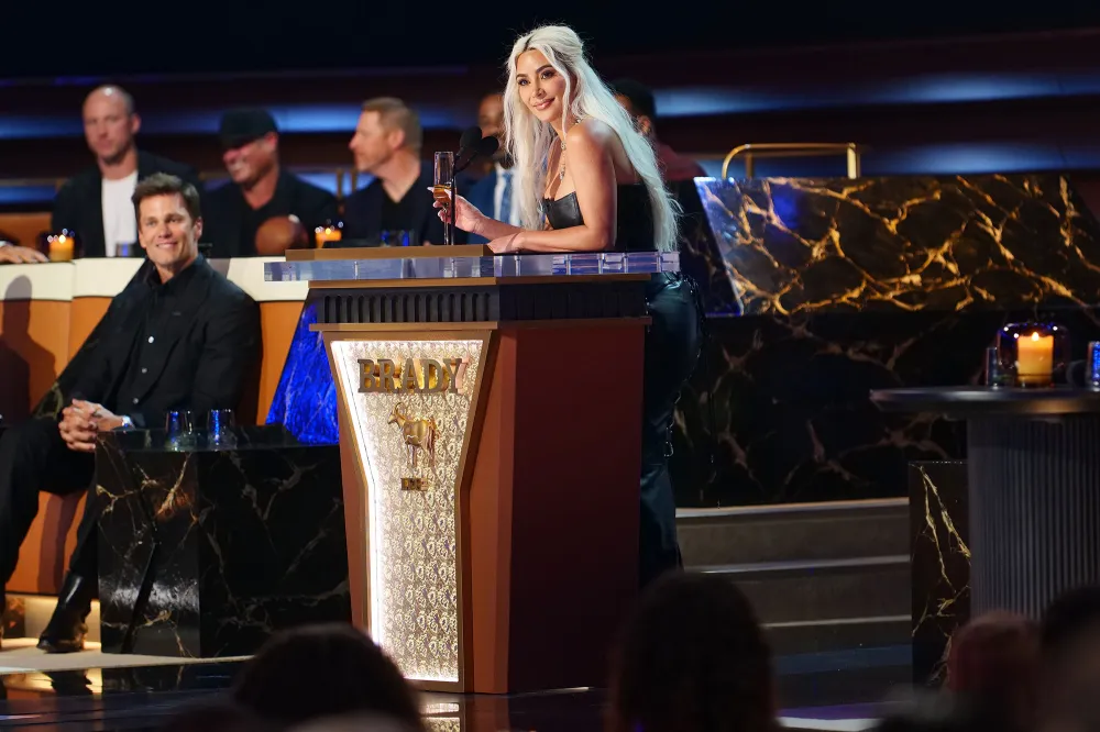 Kim Kardashian Drags Comedian Tony Hinchcliffe for Calling Her a Whore During Tom Brady Roast 5