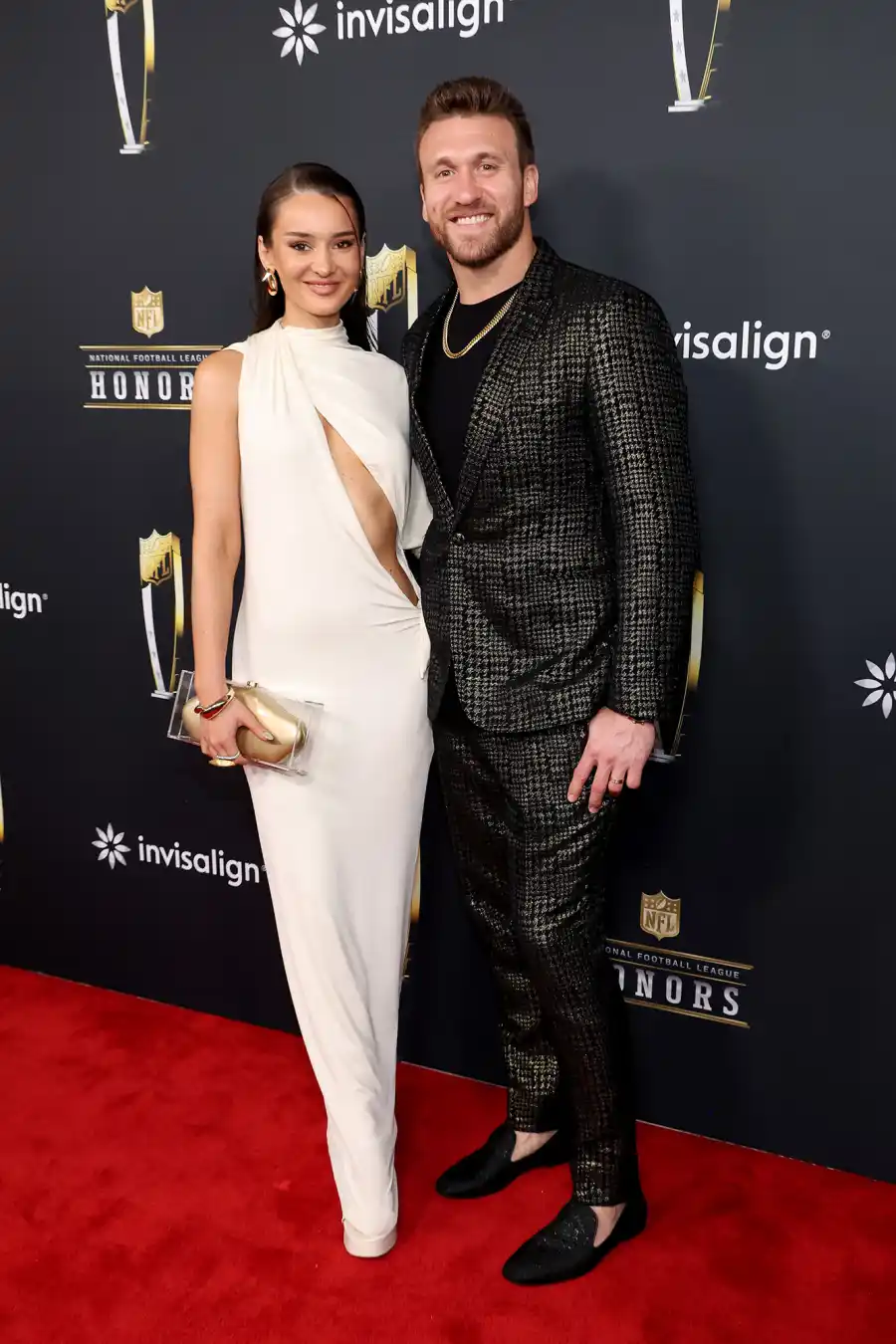 Kristin Juszczyk and Kyle Juszczyk Hottest Couples at the 2024 NFL Honors