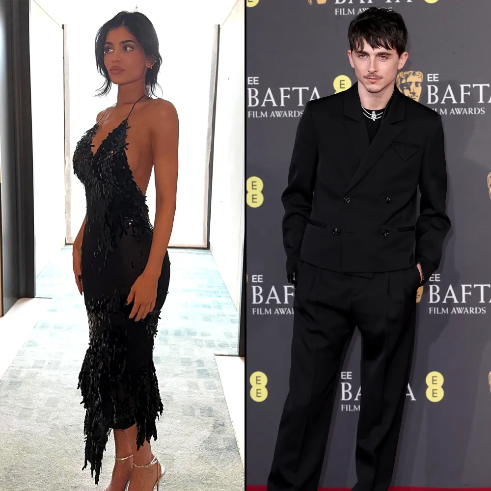 Kylie Jenner Shares Snaps of Her BAFTAs Look