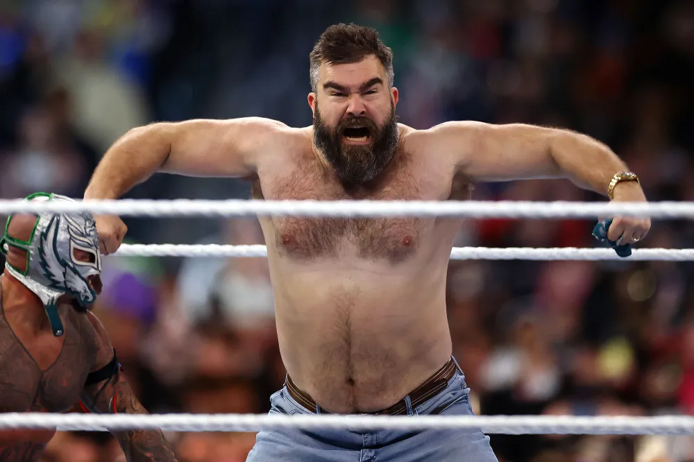 Kylie Kelce Predicts Whether Jason Kelce Will Go Shirtless at 2025 Super Bowl 2 WrestleMania