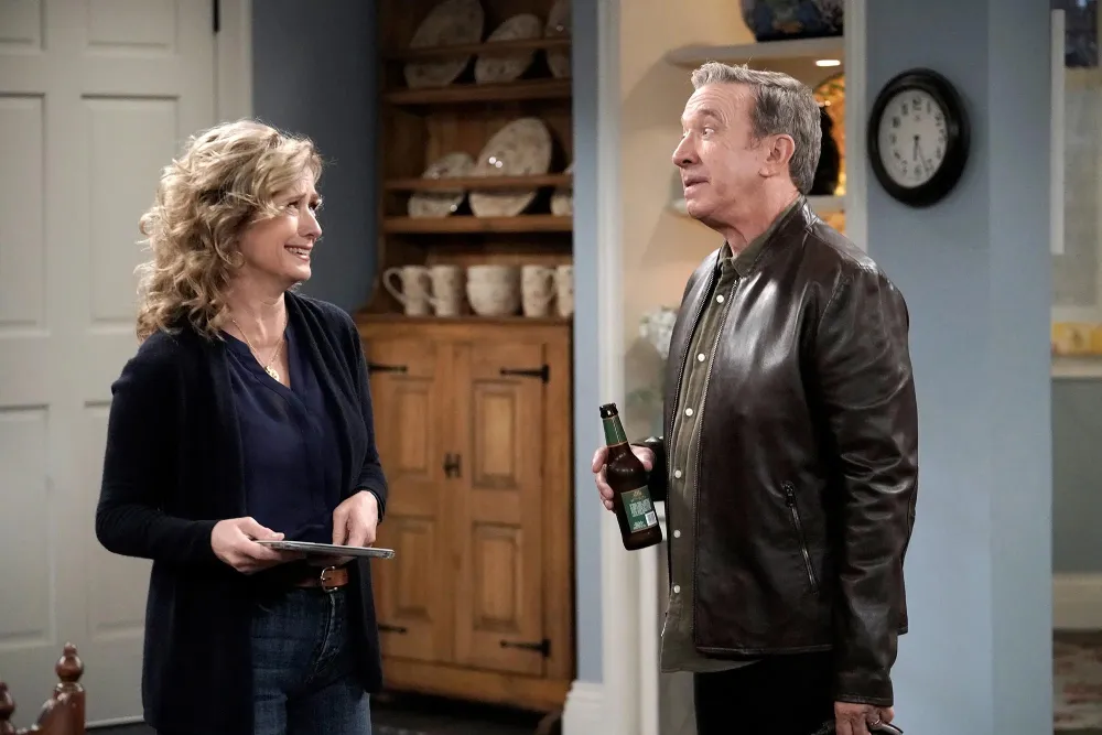 Last Man Standings Nancy Travis Doesnt Want to Be Tim Allens Shifting Gears Wife Too Meta