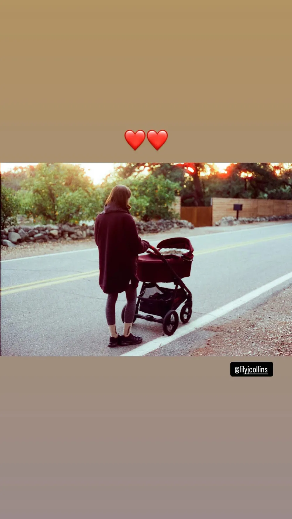 Lily Collins Shares Sweet Pic With Baby Tove
