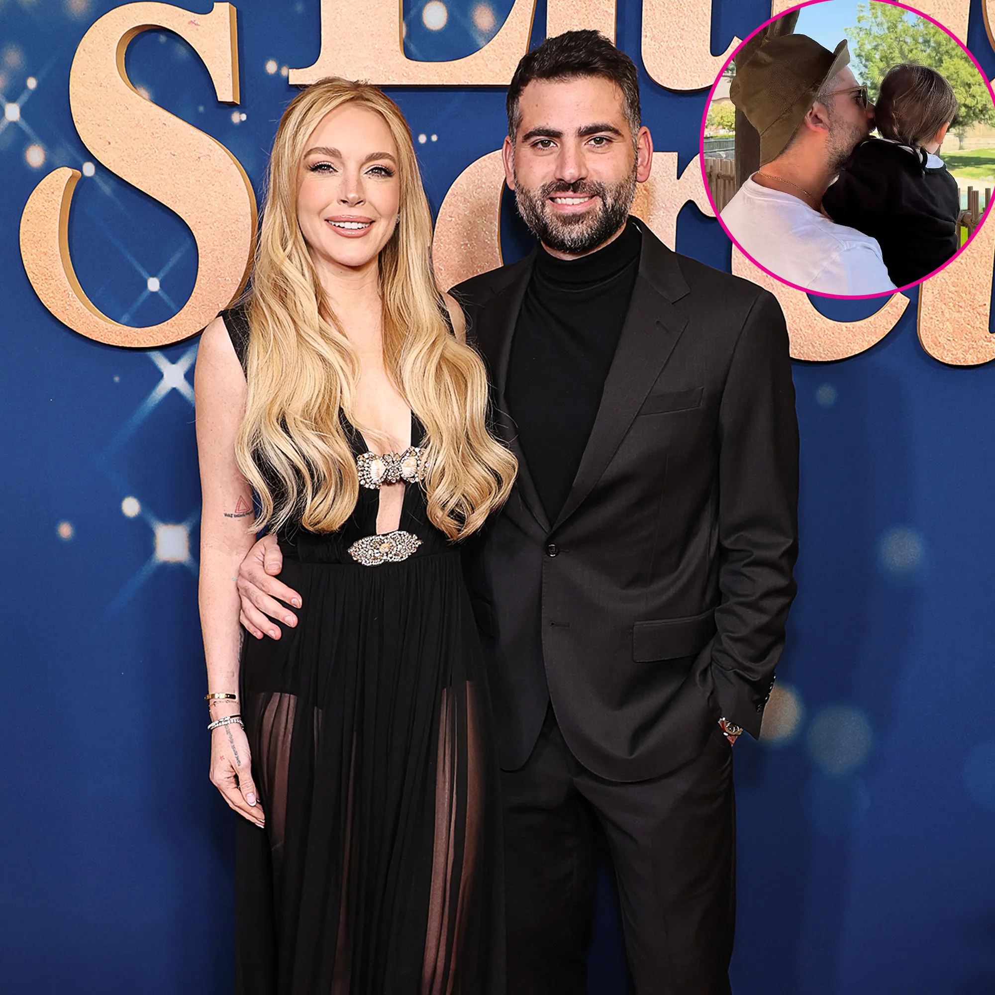 Lindsay Lohan Shares 1st Photos of Her and Husband Bader Shammas' Son Luai During Family Zoo Trip