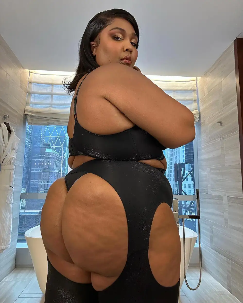 Lizzo Shows Off Her Figure in Yitty Lingerie
