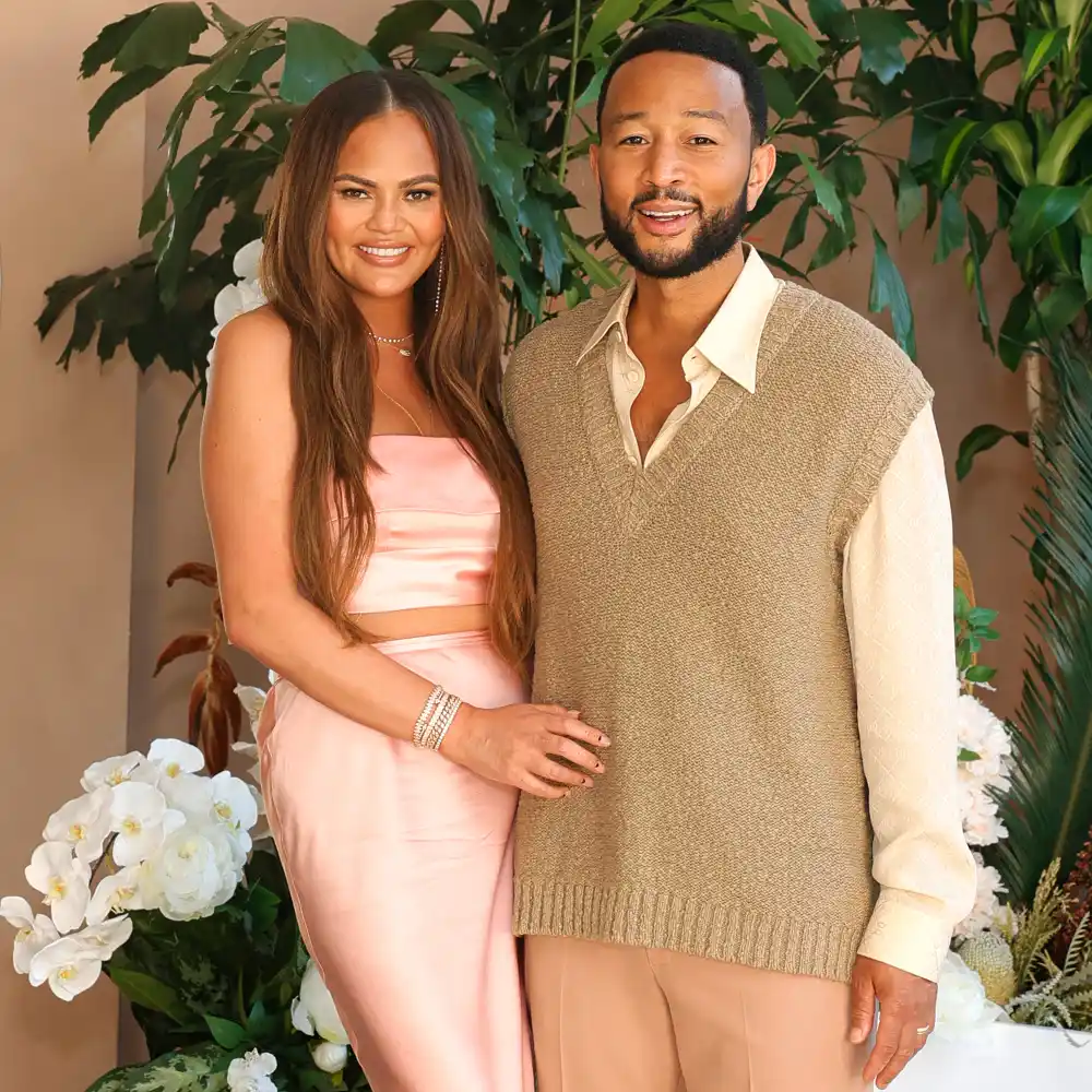 Chrissy Teigen Jokes About Roasting John Legend for Wearing Flared Jeans Before Going Viral