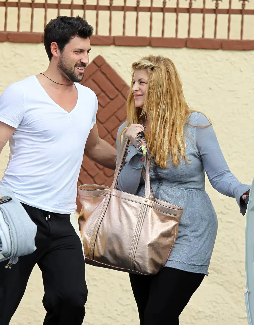 Maks Chmerkovskiy Recalls Kirstie Alley Saying He was Being Flirty During Rehearsal