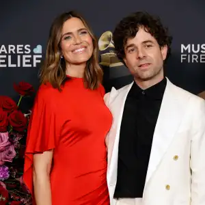 Mandy Moore and Taylor Goldsmith 2025 Grammy Awards