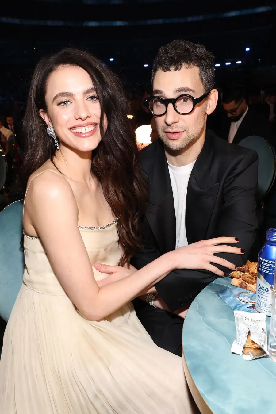 Margaret Qualley and Jack Antonoff Make Sweet Music at 2025 Grammys
