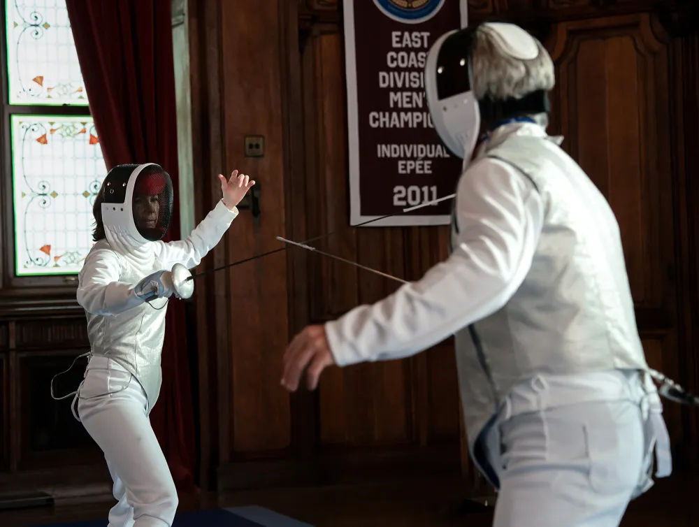 Matthew Broderick Has a Fence Off With Carrie Preston During Elsbeth Guest Spot With Son James