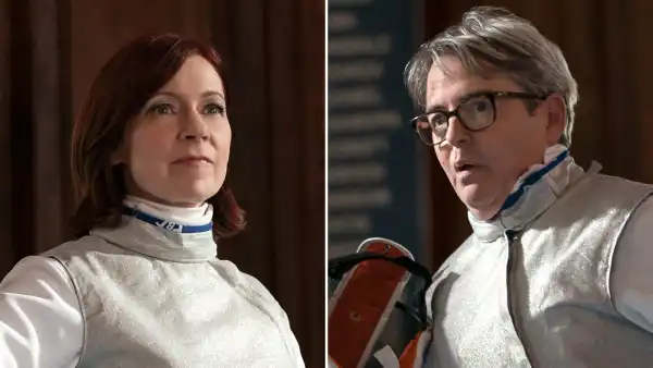 Matthew Broderick Has a Fence Off With Carrie Preston During Elsbeth Guest Spot With Son James