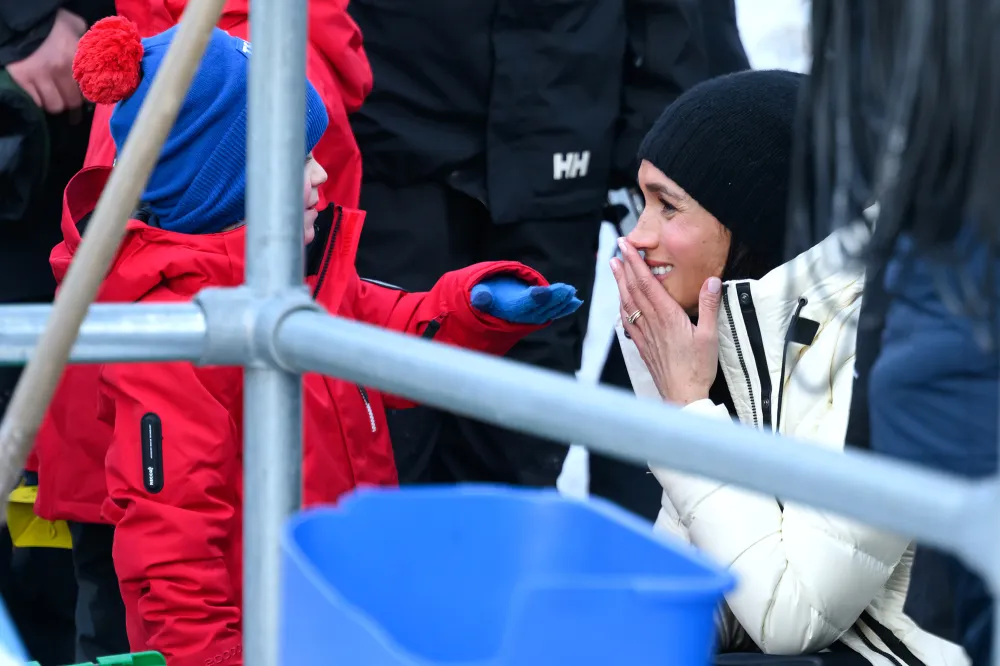 Meghan Markle Gushes Over Her Freckles to a Little Boy