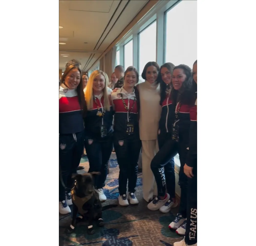 Meghan Markle Shares Emotional Footage From Invictus Appearance