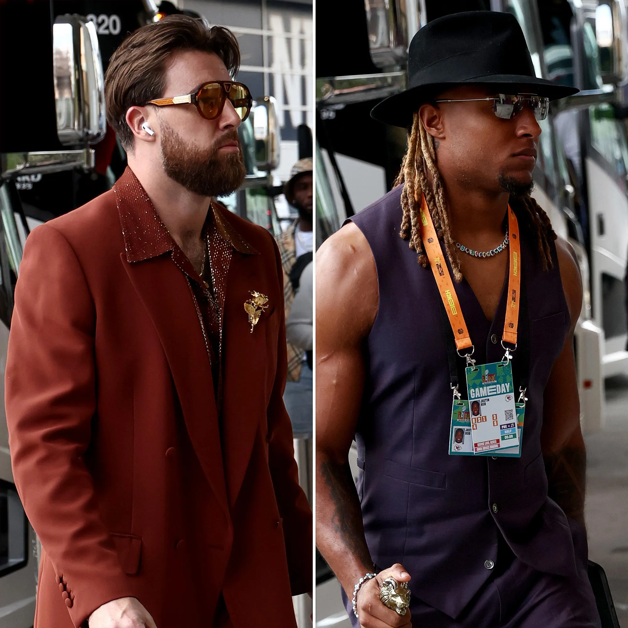 Men of the Super Bowl Looks Lead