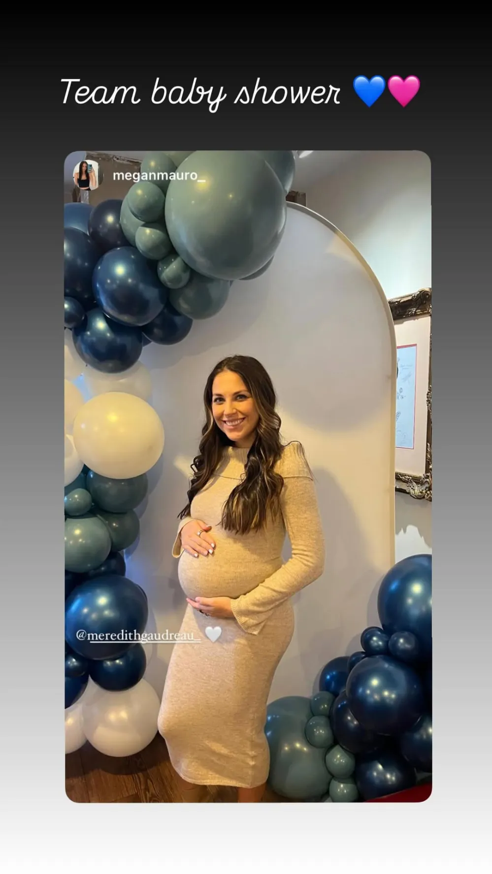 Meredith Gaudreau Celebrates Baby Shower With Columbus Blue Jackets WAGs