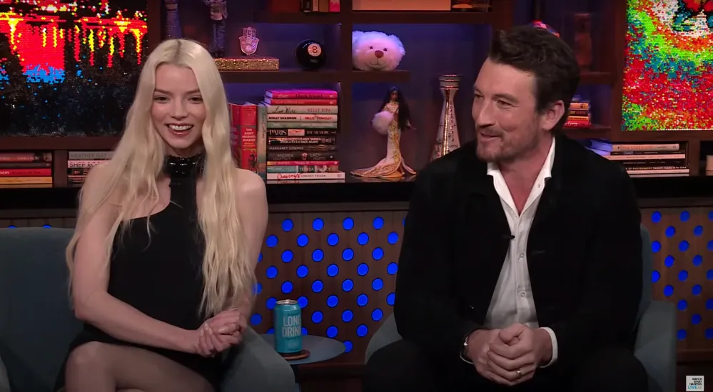 Miles Teller Jokes About Little Pervert Andy Cohen Looking at His Crotch