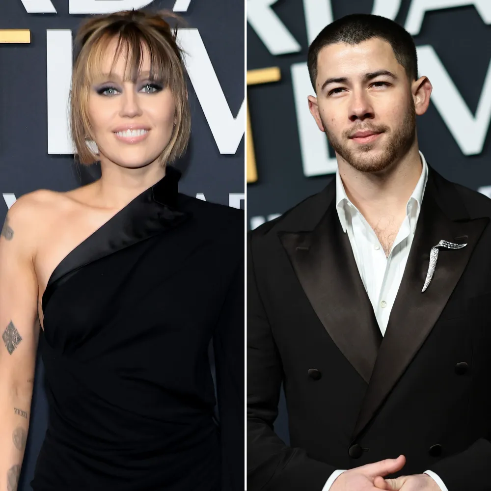 Miley Cyrus and Nick Jonas SNL 50