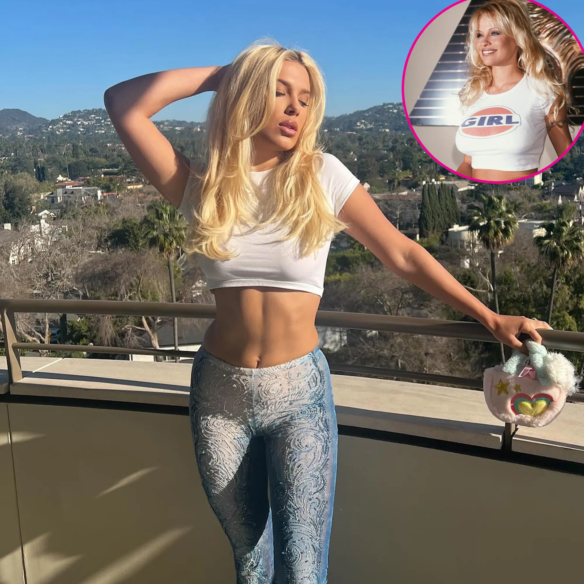 Millie Bobby Brown Shows Off Abs in Low Waisted Pants