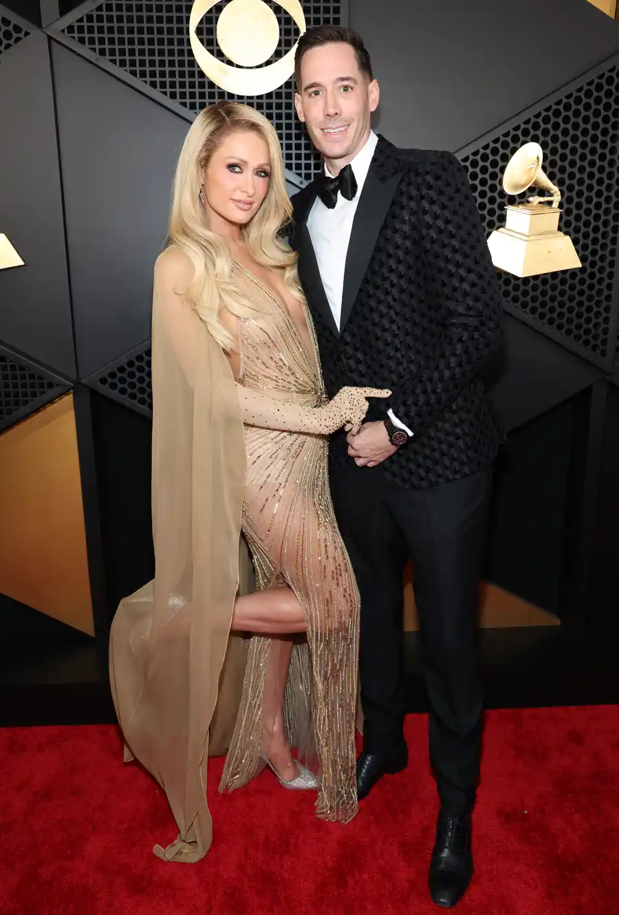 Paris Hilton and Carter Reum Hottest 2025 Grammys Couples