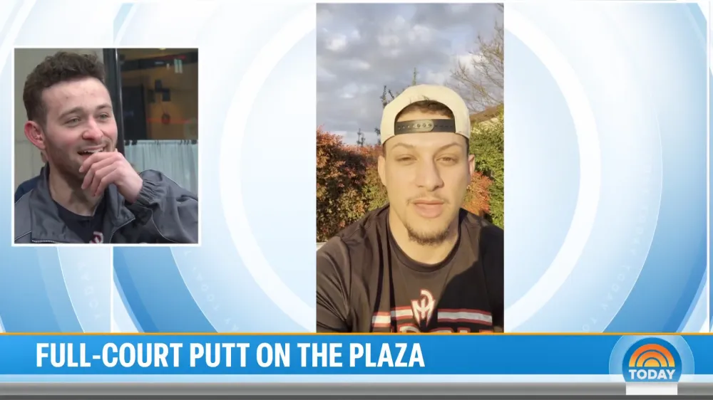 Patrick Mahomes Surprises Student With Free Tuition on Today