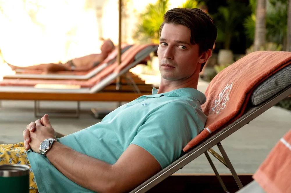 Patrick Schwarzenegger Denies Speculation He Only Got White Lotus Role Because of Famous Parents