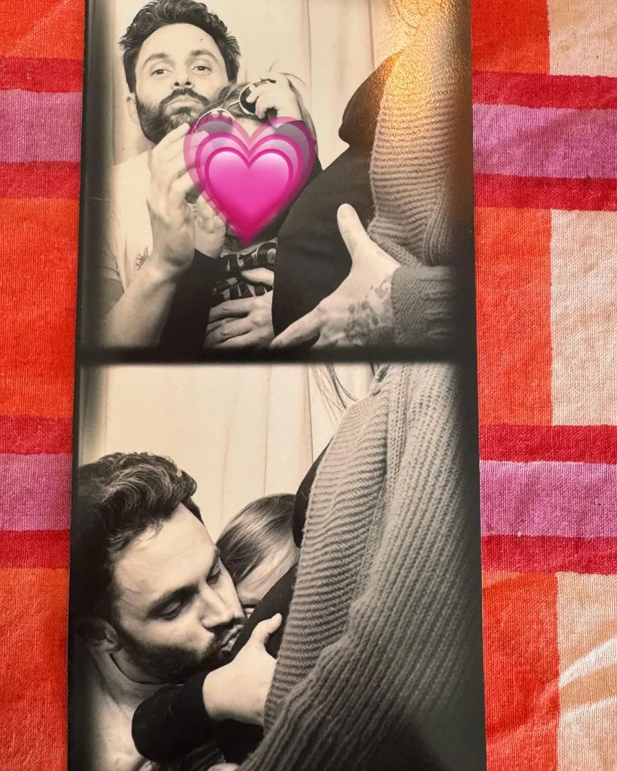 Penn Badgley and Domino Kirke Expecting Twins 562