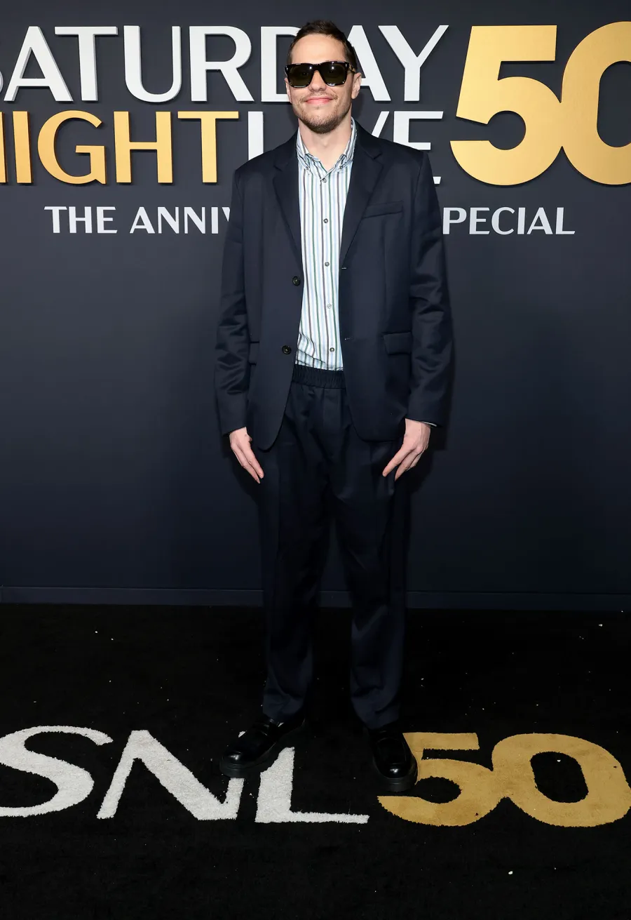 Pete Davidson SNL50 The Anniversary Special Saturday Night Live Red Carpet Arrival SNL 50