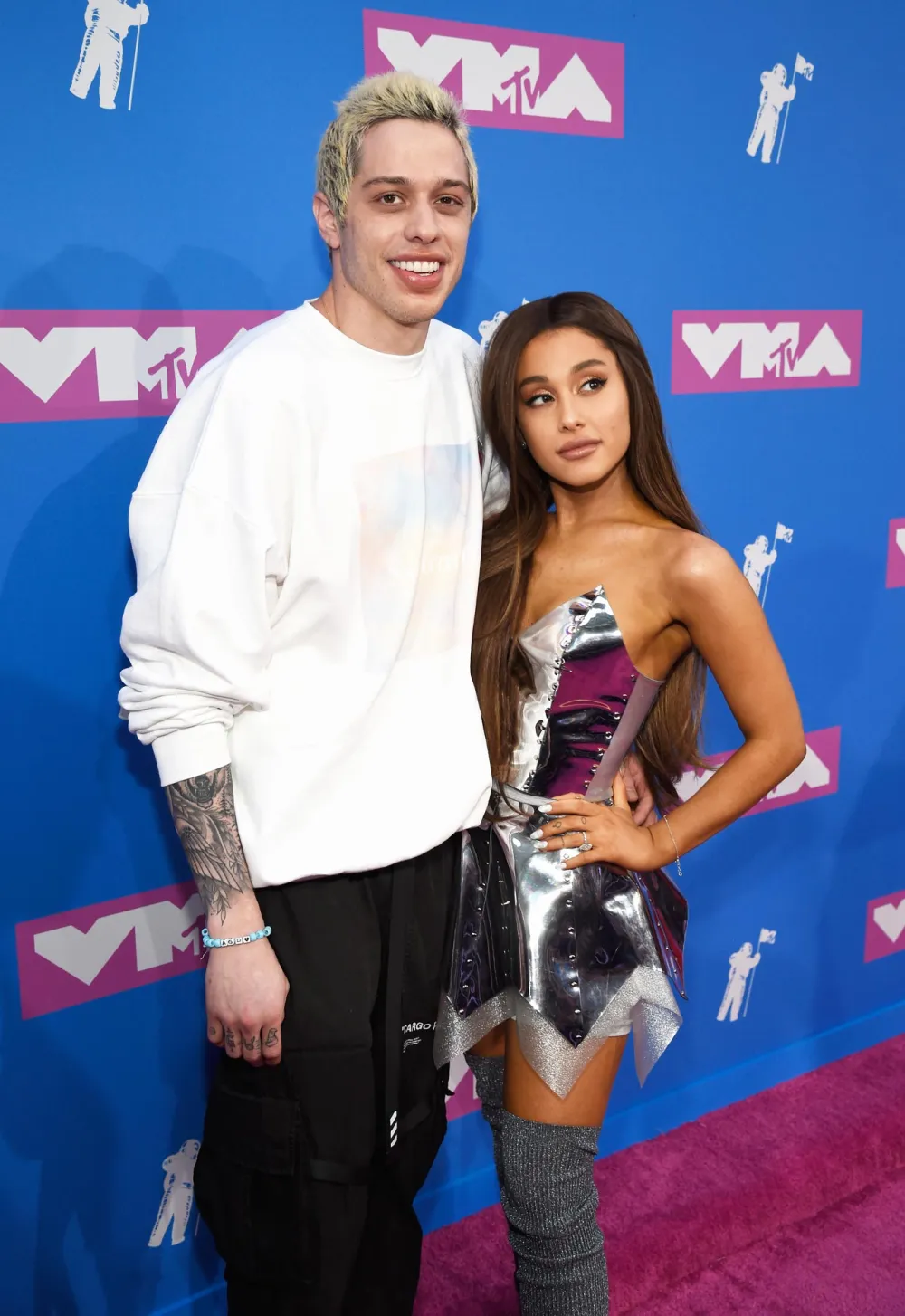 Pete Davidson Says He Hopes Ex Ariana Grande Wins an Oscar for Wicked (edited)