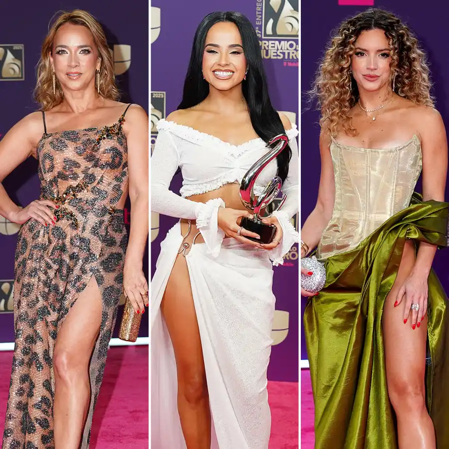 Desfile de piernas: Las famosas que impactaron con sus looks en Premio Lo Nuestro 2025