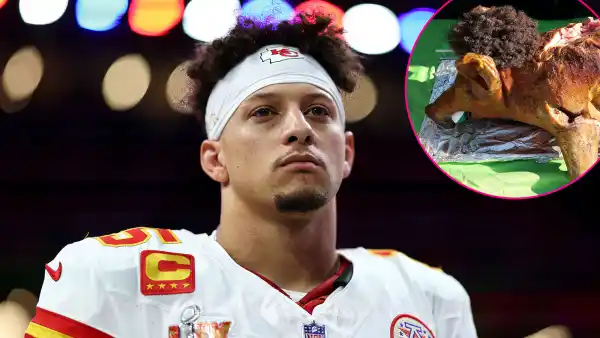 Promo Eagles Fans Roast a Pig Dressed as Patrick Mahomes at Super Bowl Parade