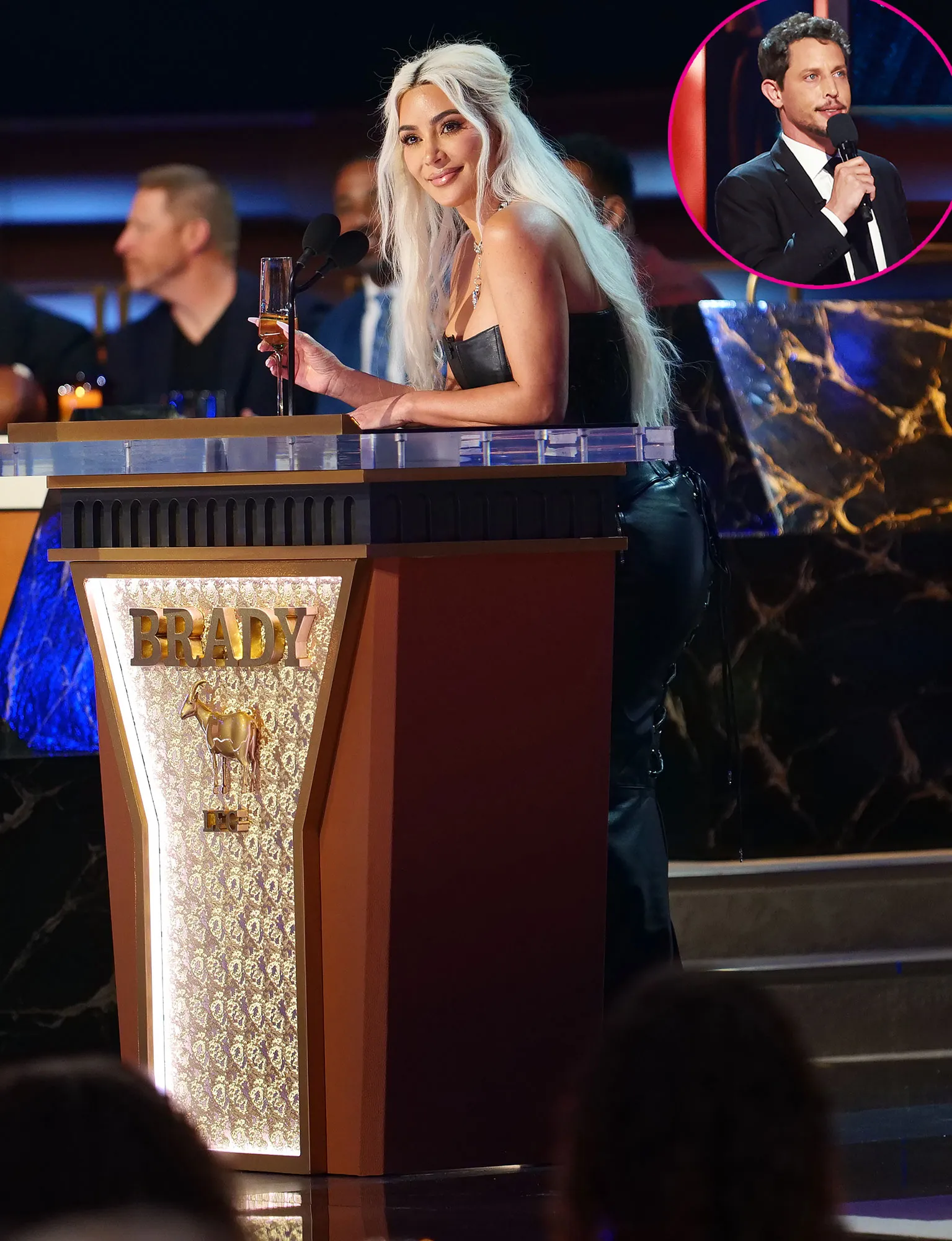 Kim Kardashian Drags Comedian Tony Hinchcliffe for Calling Her a Whore During Tom Brady Roast 5