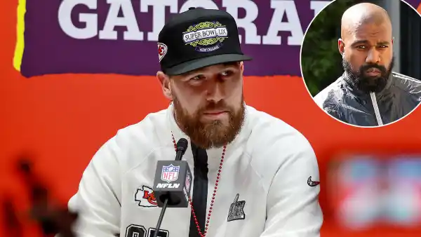 Feature Travis Kelce Says No About Having Kanye on His Pump Up playlist