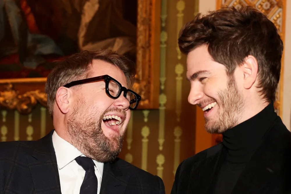 Queen Camilla Hosts A List Party With Cate Blanchett Andrew Garfield James Corden and More at Buckingham Palace 1