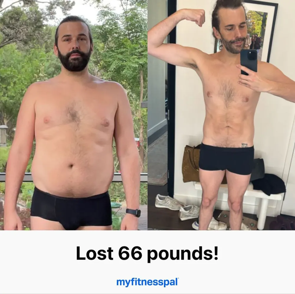 Queer Eye's Jonathan Van Ness Shares Before and After Pics After Losing 66 Lbs