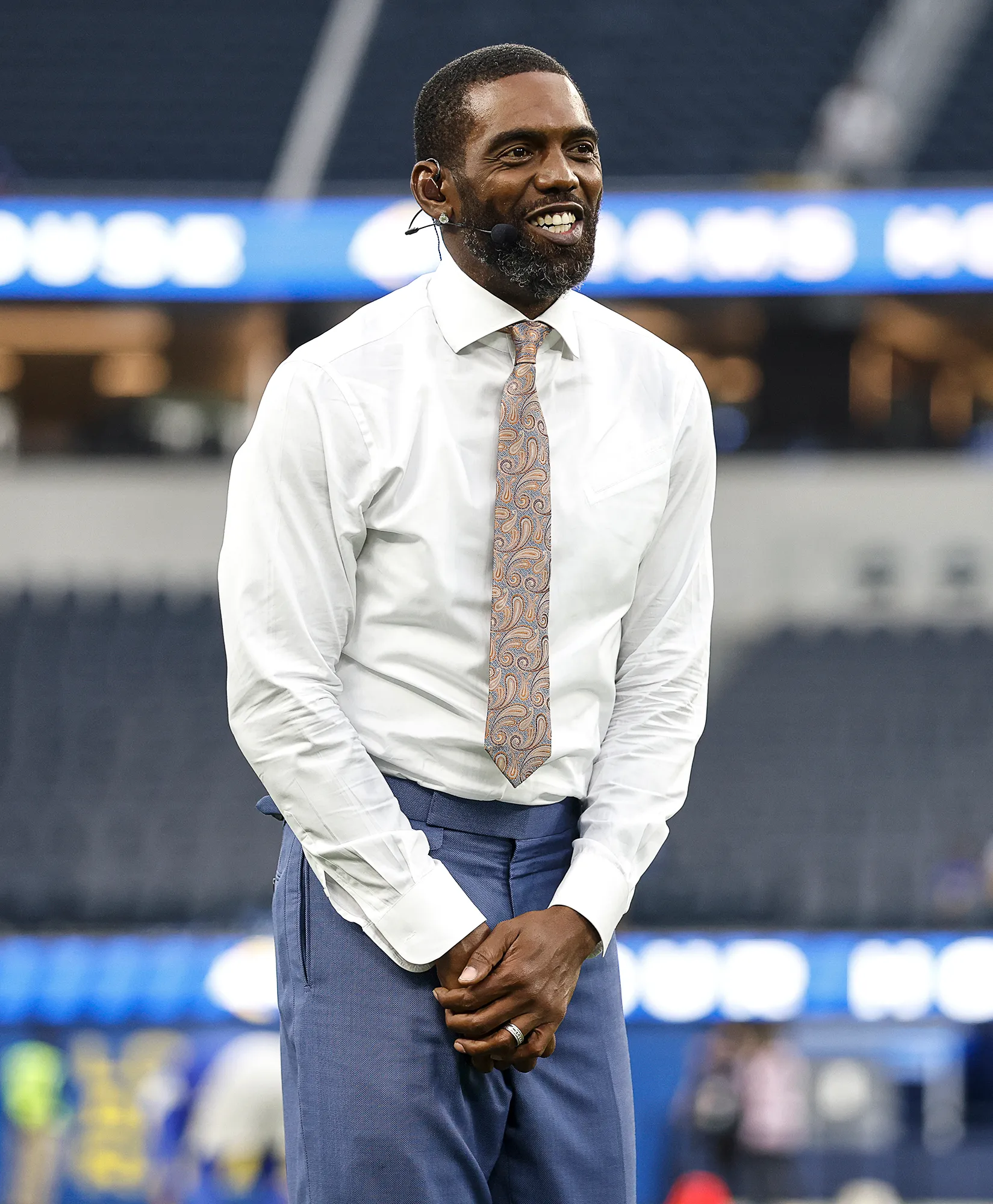 Randy Moss Tearfully Returns to ESPN Amid Cancer Battle