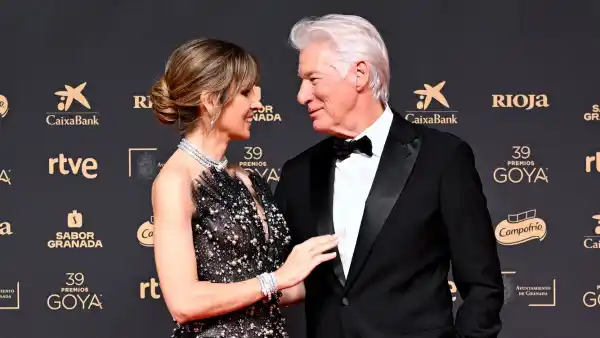 Richard Gere and Wife Alejandra Are Loved Up at Goya Awards