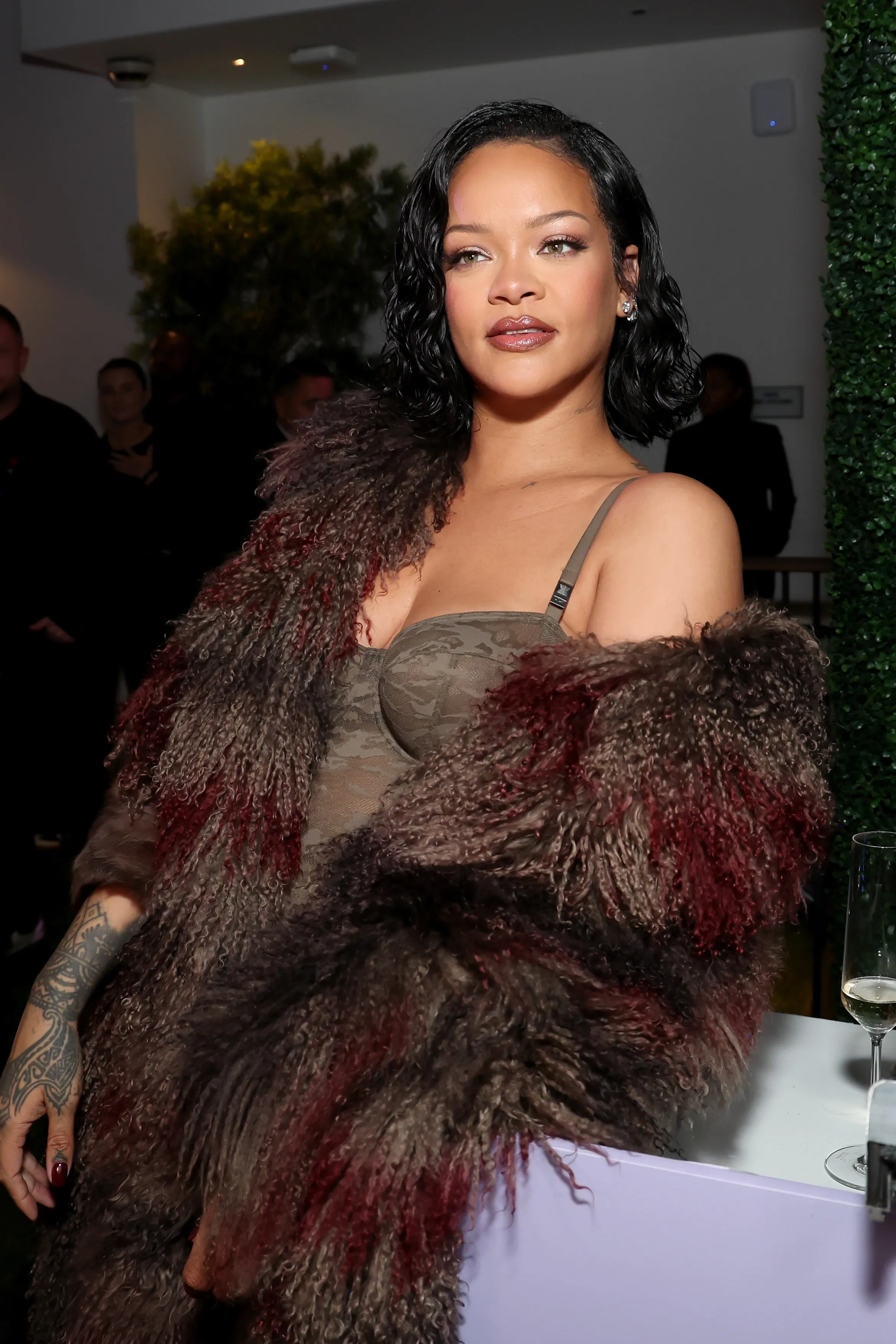 Rihanna Flashes Her Bare Bum in Sexy Savage x Fenty Thong Lingerie