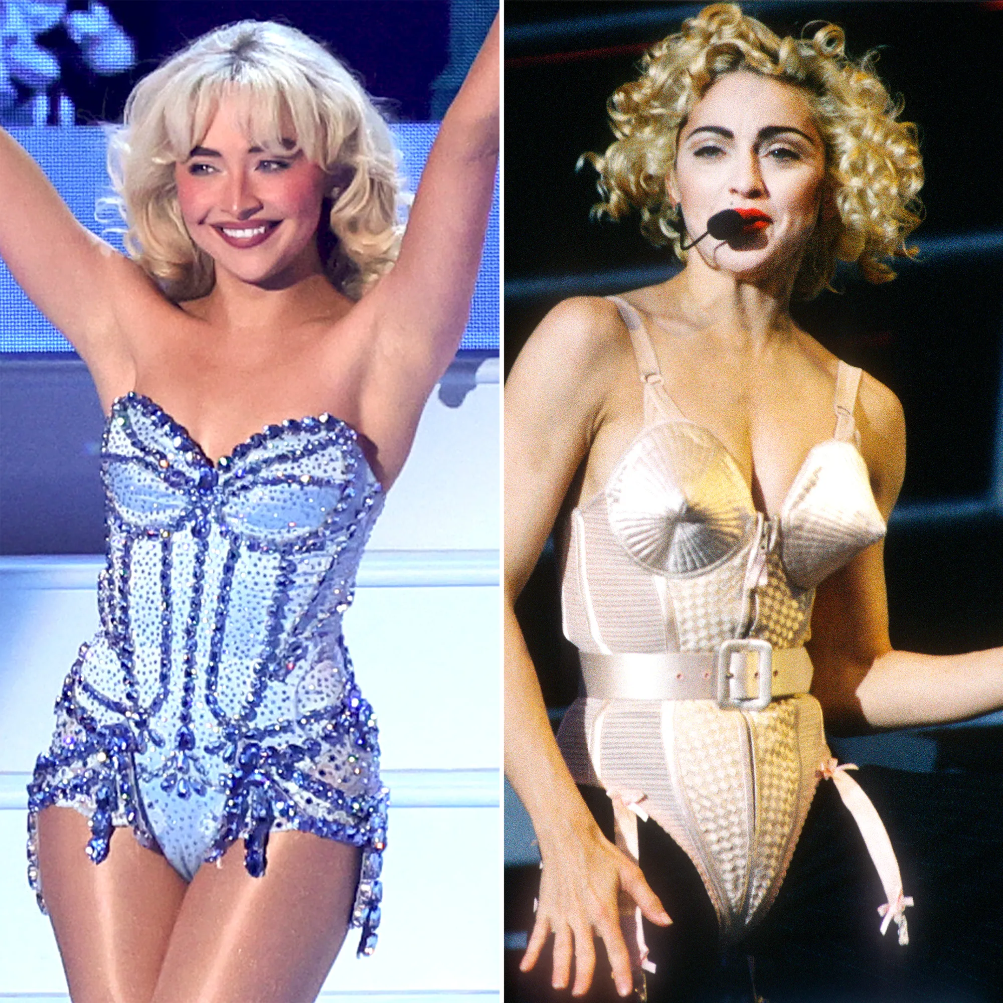 Sabrina Carpenter Is Unrecognizable on Marilyn Monroe and Madonna Inspired Vogue Cover