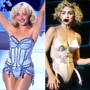 Sabrina Carpenter Is Unrecognizable on Marilyn Monroe and Madonna Inspired Vogue Cover