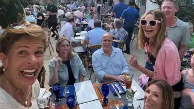 Savannah Guthrie Reunites With Former Coanchor Hoda Kotb During Time Off