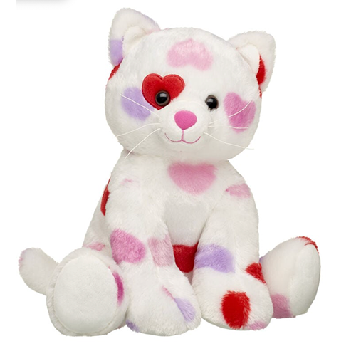 Build-A-Bear Be Mine Valentine Cat Plush