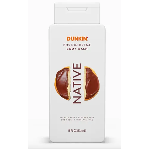 Native Dunkin’ Boston Creme Body Wash