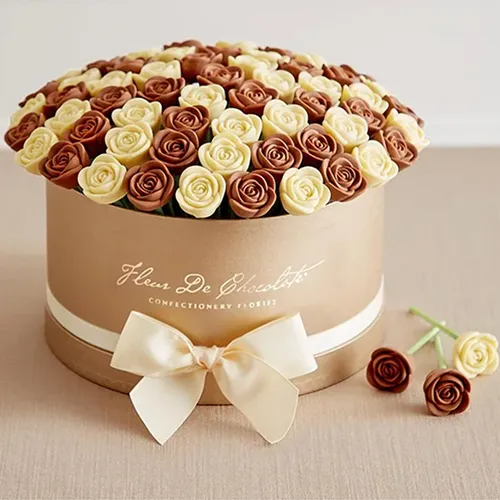 Fleur De Chocolate Belgian Chocolate Roses
