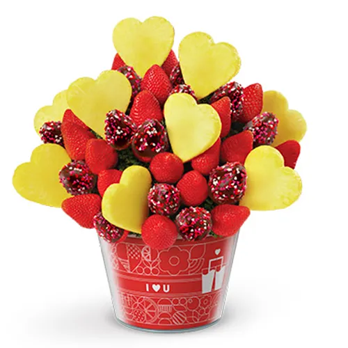 Be My Valentine Fruit Arrangement
