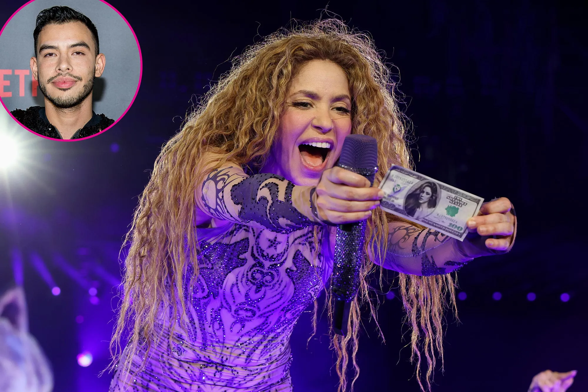 Shakira y Michael Mejía