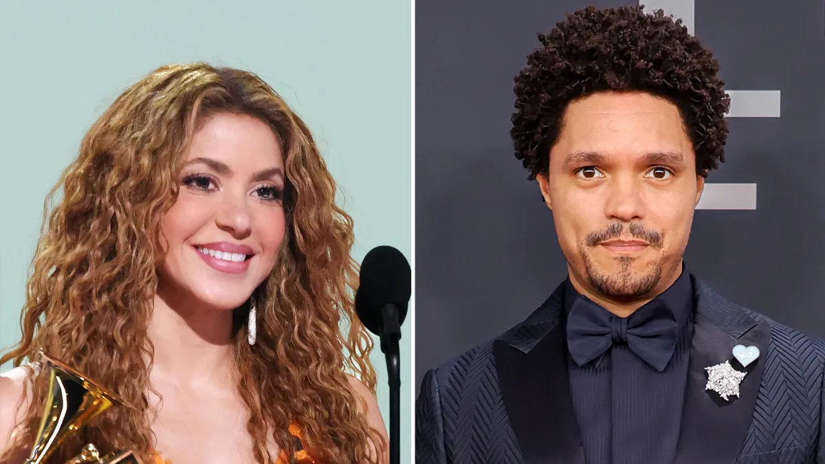 Shakira y Trevor Noah